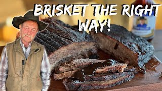 How to Smoke a Brisket RIGHT  An Easy StepByStep Guide [upl. by Llenol]