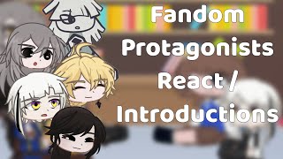 Fandom Protagonists React To Each Other \ Introductions  HSR GI FPE BSD Fallout [upl. by Tennes]