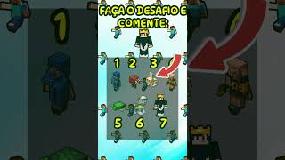 REALIZE COMENTE ESTE DESAFIO 384 minecraft takke [upl. by Georgeta]