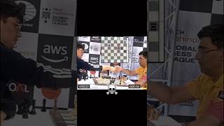 Alireza Firouzja beats Vishy Anand chess shorts [upl. by Lehcnom]