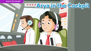 Arya in the Cockpit  Beacon English  Class 4 [upl. by Isaac]