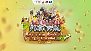 Festival Kesenian Rakyat amp Bazar Kemerdekaan 2023 Day 1 [upl. by Janus207]