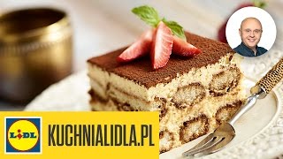 🍰 Włoskie tiramisu i tiramisu dla dzieci  Paweł Małecki  Przepisy Kuchni Lidla [upl. by Koblas]