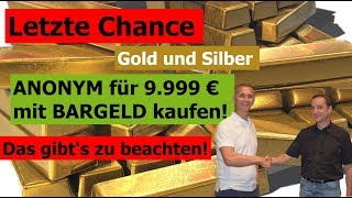 Gold Geldanlage  Goldeinschränkung jetzt noch schnell handeln  Goldhändler klärt auf [upl. by Calder]