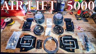 Air Bag Install On 12 Ton Truck  Toyota Tundra  Air Lift 5000 [upl. by Bandler]