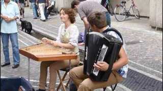 HACKBRETT und AKKORDEON live STRASSENMUSIK [upl. by Choong]