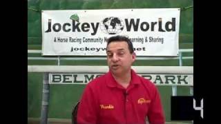 Jockey World Lesson 1 quotThe Tongue Tiequot by Frankie Lovato [upl. by Statis]