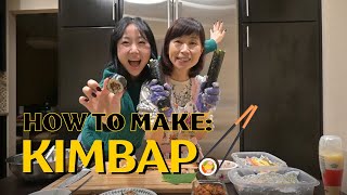 How to make Kimbap [upl. by Neelyar]