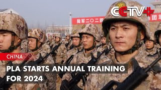 PLA Starts Annual Training for 2024 [upl. by Aivatnahs519]