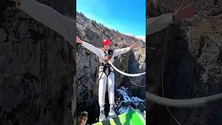 BUNGEE JUMPING viral trending ytshorts [upl. by Ahsa]