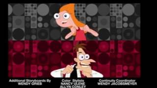 Phineas and Ferb Last day of Summer PART 1 Credits [upl. by Eelymmij]