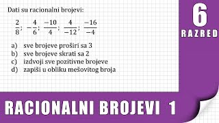 Skup racionalnih brojeva  Zadatak 1 [upl. by Notlaw368]