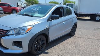 2024 Mitsubishi Mirage Black Edition Scottsdale Peoria Glendale Tempe AZ [upl. by Selestina]