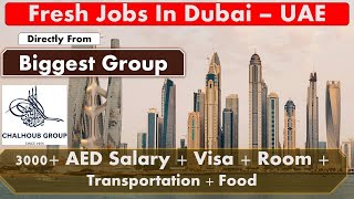 Chalhoub Group Jobs In Dubai With Free Visa 2024 dubaijobs jobsindubaionvisitvisa [upl. by Nami865]