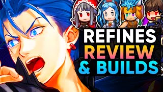 NAESALAS MAELSTROM Velouria Ranulf Picnic Flora amp Fallen Berkut Refine Review amp Builds FEH [upl. by Standing]