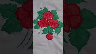 Pillow cover takiya design embroidery design shortvideo [upl. by Whatley]