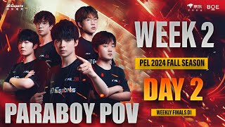 LIVE  PARABOY POV 2024 PEL AUTUMN SEASON WEEKLY FINALS W2D2 [upl. by Annissa268]