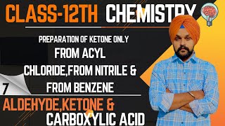 Preparation of Ketone • Class12th Chemistry • AldehydeKetone amp Carboxylic Acid •Lec7th •BI [upl. by Ilohcin]