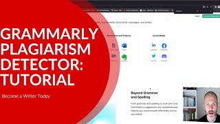 How to Use The Grammarly Plagiarism Detector [upl. by Assyli]