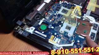 Чистка ноутбука packard bell easynote ts11 от пыли [upl. by Brander473]