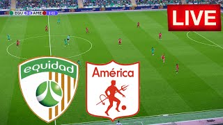 🔴 EN VIVO  La Equidad vs América de Cali  Colombia  Primera A  Transmisión del partido completo [upl. by Aicittel842]