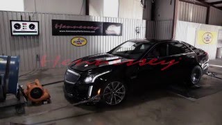 2016 Cadillac CTSV Chassis Dyno Testing [upl. by Yesllek]