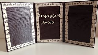 DIY Cartonnage n°5 Triptyque photos [upl. by Dric]