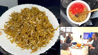 How to Cook Omena Recipe  Dry Fry Omena  How to Remove OmenaSilver Cyprinid Bitter Taste amp Odour [upl. by Nordin]