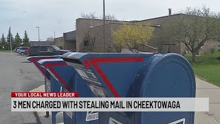 3 charged with stealing mail from Cheektowaga post office [upl. by Selrahcnhoj]