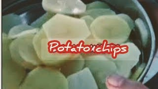 How to make potato chips  How to make potato chips at home Potato chips recipe [upl. by Lynch]