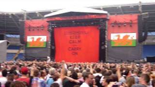 Stereophonics  Intro 1 Welsh National Anthem  Cardiff City Stadium June 5th 2010 [upl. by Dumah]