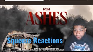 Loski  Ashes Official Music Video  Loskiharlem Ashes Squeeze Reactions [upl. by Anaerol]