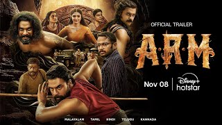 ARM  Ajayante Randam Moshanam  Official Hindi Trailer  Streaming Nov 08  DisneyPlus Hotstar [upl. by Vinay]