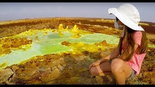 Ethiopia  Danakil Depression  Erta Ale Volcano [upl. by Laufer]