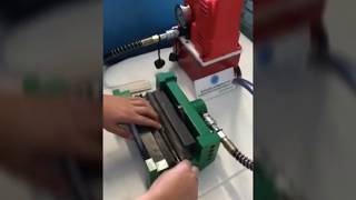 laundry electric belt fastener machine [upl. by Skricki]