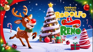 Canciones Clásicas de Navidad Divertidas para Niños  El Reno Rodolfo [upl. by Melisandra80]