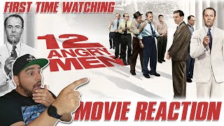 12 Angry Men 1957 FIRST TIME WATCHING MOVIE REACTION This is POWERFUL Cinema [upl. by Adaner]