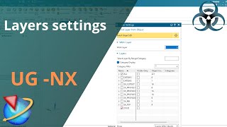 Siemens Unigraphics NX How to use layers  Layers settings [upl. by Knoll]