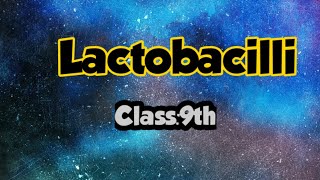 Lactobacilli  class 9 [upl. by Cruz438]