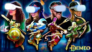 Demeo  TOGETHER we FIGHT the Darkness  Oculus Quest 2 [upl. by Deden]