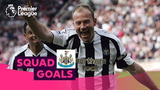 Stunning Newcastle United Goals  Shearer Cisse Shelvey  Squad Goals [upl. by Otrepur]