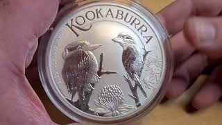 10 oz Silver Kookaburra 2023 Perth Mint [upl. by Annehcu]