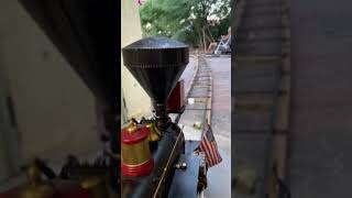 American 440 live steam locomotive 18 scale train garden railroad real [upl. by Ecal202]