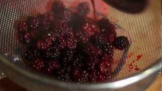 How To Make Homemade Blackberry Cordial [upl. by Damek]