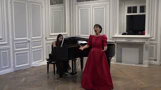 Fauré 18451924 Mandoline soprano Pia Moon piano Inhyang Ri [upl. by Aidnyl]