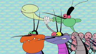 हिंदी Oggy and the Cockroaches 🖍️ सेना खीं Hindi Cartoons for Kids [upl. by Earehs]