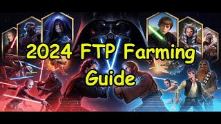 2024 SWGOH FTP Farming Guide [upl. by Enirahtac]