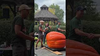 Ridgefields 12th Annual Giant Pumpkin WeighOff Festival 2024 in Connecticut [upl. by Ahsenre]