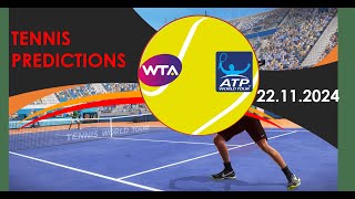 Tennis Predictions TodayTennis Betting TipsTennis Preview [upl. by Ydoj327]