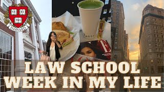 Harvard Law School Vlog starting the semester and trying to get into a routine [upl. by Celeski]